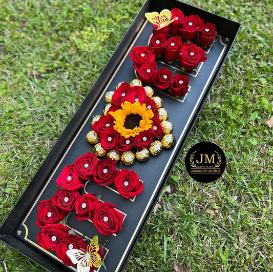 MOM flower box